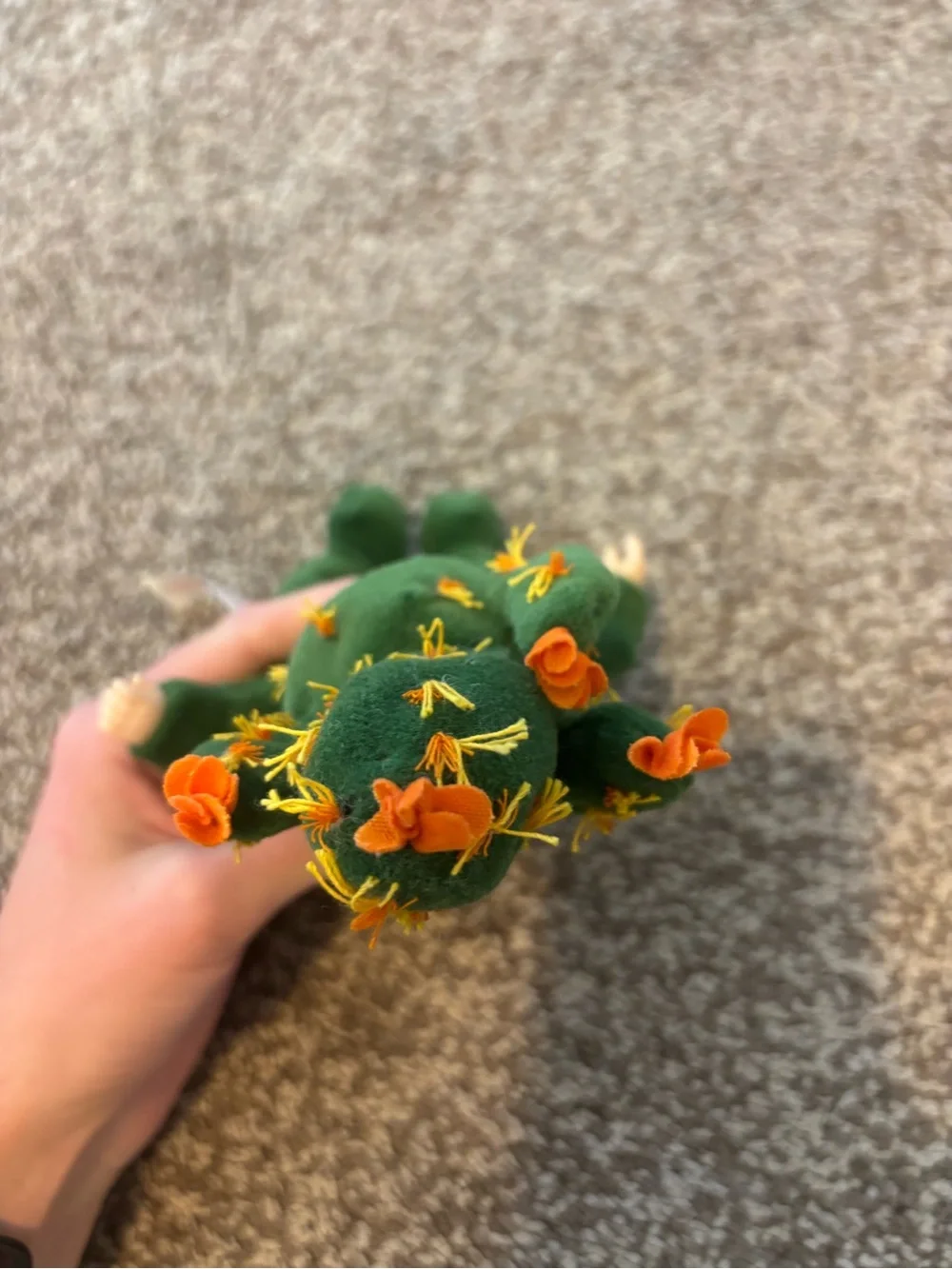 Green Cactus Baby Plush Cactus Costume Doll Anne Geddes collectible